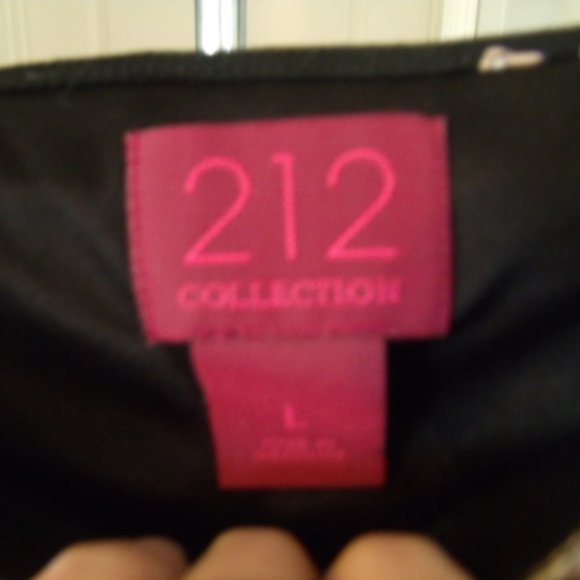 Large 212 Collection Lined Pattern Skirt - Picture 3 of 4